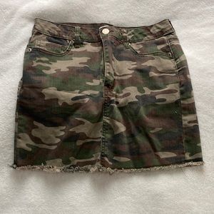 Camo skirt